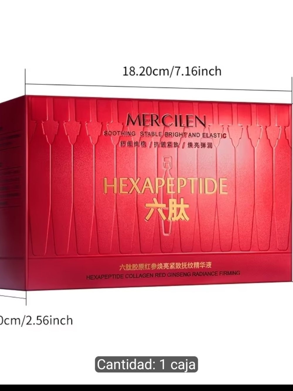 Hexapeptide Red Collagen Serum - Radiance & Firming (Red)